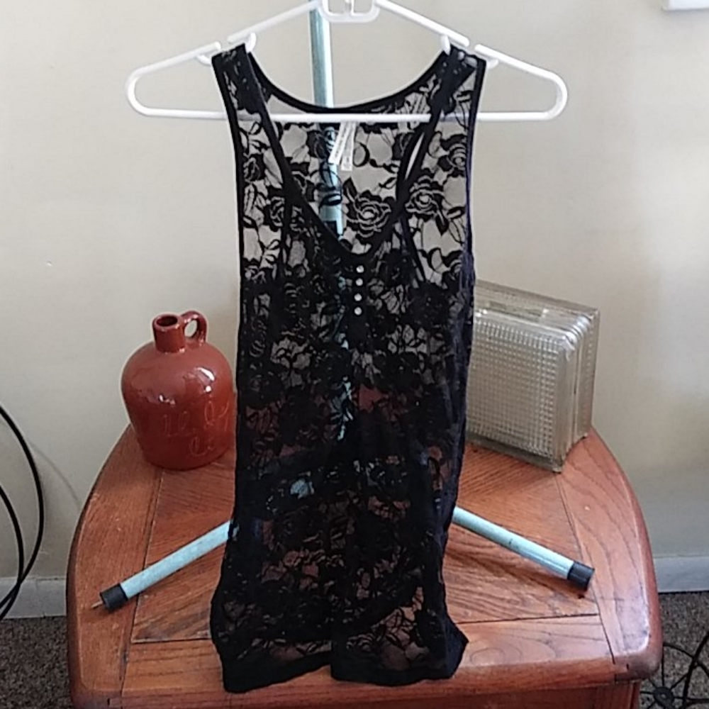 Women's lace lingerie top